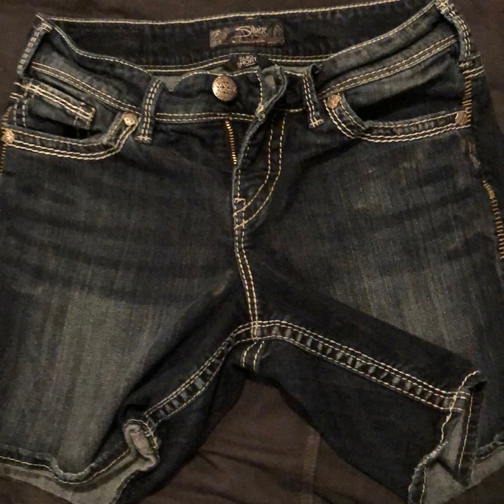 Silver brand shorts